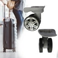 thumbnail image 4 of Pack of Trolley Casters Double Row Wheels Replacement Swivels Wheel Multifunctional Porous Silent Rolling Light Gray, 4 of 9