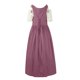 thumbnail image 4 of Womens Halloween Costumes 2024 Cosplay Gothic Dresses Women's Solid Color Dress Waist Square Collar Two-piece Cos Dress, 4 of 4