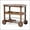 Dark Oak, variant on Cyndy Farmhouse Cottage Dark Oak Acacia Wood Bar Cart