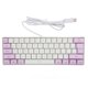 thumbnail image 2 of Teclado para Juegos Retroiluminado RGB de 61 Teclas Diseño Compacto Diseño Ergonómico Plug and Play con Color de Contraste Adecuado para Computadora Portátil de Escritorio ANGGREK Otros, 2 of 8
