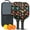 Pioneer Flower Floral-1, variant on Pickleball Paddles Set,Pioneer Flower Floral Print Pattern Fiberglass Surface Pickleball Racket Set with 2 Indoor Outdoor Pickleball Balls and Pickleball Bag,Pickle-ball Equipment