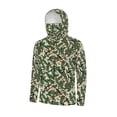 thumbnail image 4 of Htigea Women's Camo Hoodie UPF 50+ Long Sleeve Lightweight Summer Fishing Shirts with Face Mask Outdoor Rash Guard Tops O Multicolor XXL, 4 of 7