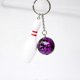 thumbnail image 3 of 8 Pcs 7x3CM Mini Bowling Keychain Creative Plastic Keyring Decoration Gift Hanging Ornament Keychain (Red/Green/Blue/Purple), 3 of 3