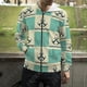 thumbnail image 3 of Sudadera con capucha y cremallera con estampado 3D de ancla náutica mediterránea para hombre, mujer y niño, 3 of 5