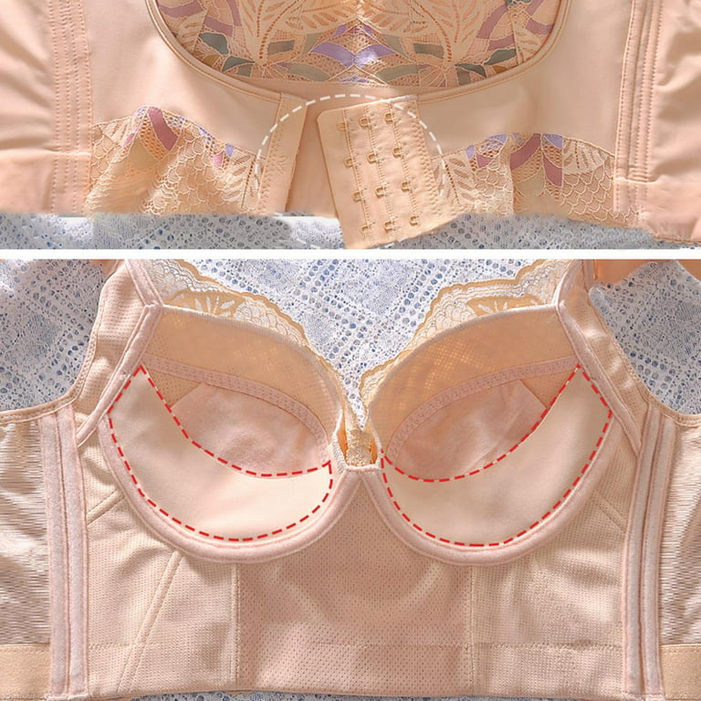 Underwear Women To Collect The Side Breast Anti-sagging Lace Sexy