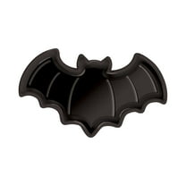 Byujiro Thanksgiving Plates 3 Plastic Trays To Serve for Halloween Party Dessert Pumpkin Ghost Bats Candy Supplies Halloween Party Serving Plates Trays Farm