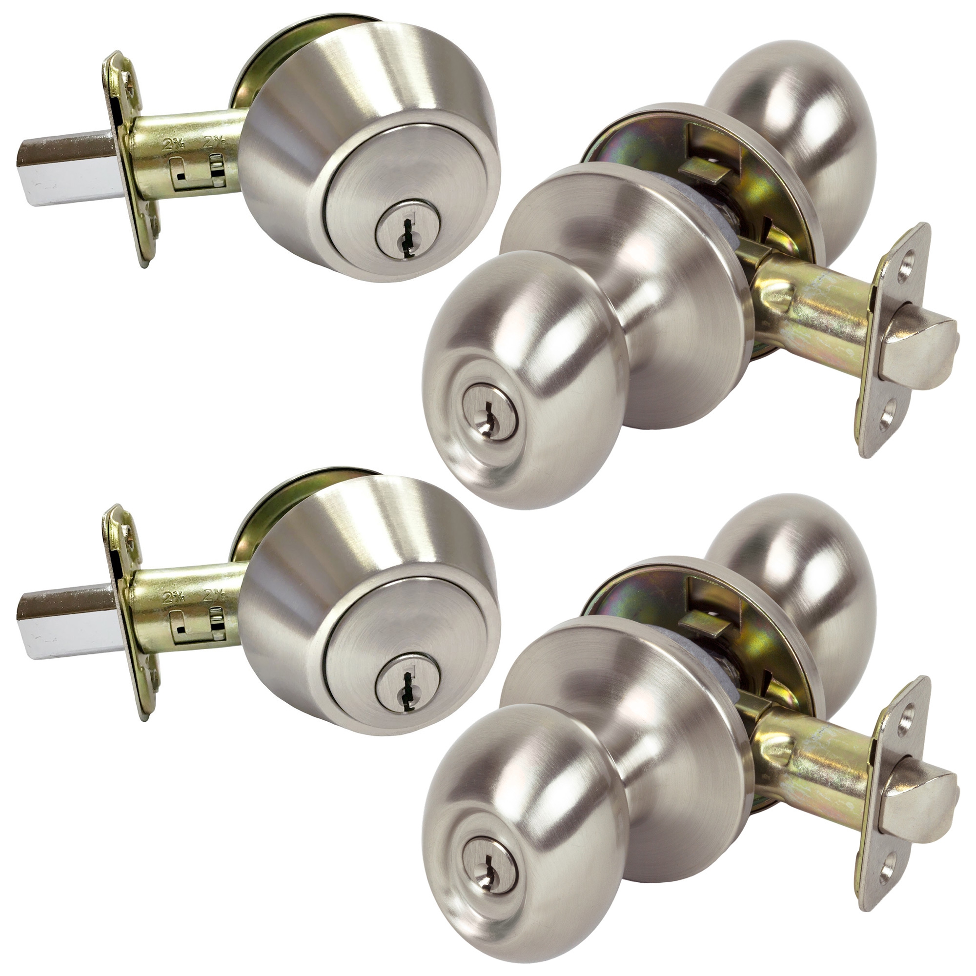 nickel door knobs