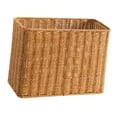 thumbnail image 3 of deevoka Woven Organize Basket Compact Journal Basket for Clothing Living Room Bedroom, 3 of 9