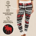 thumbnail image 6 of Cabin Moose LazyOne Women's Leggings and Tees, Pajama Separates, Cozy Loungewear for Women, Animal, Outdoor (XX-Large), 6 of 7