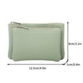 CEHVOM Storage Bins New Unisex Color Double Layer Detachable Coin Purse