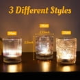 thumbnail image 2 of 70pcs Assorted Votive Candle Holders - Colorful Glass Tea Lights Candle Holder in Bulk, Tealight Candle Holder for Table Centerpiece Wedding Decor Home Decoration, 2 of 14