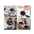 thumbnail image 1 of WDT Tools Espresso Distribution Tool - 53.5mm Dosing Funnel & 0.35mm 316 Stainless Steel Needles Stirrer Distributor, 1 of 6
