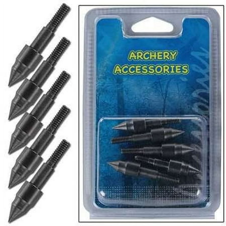 Armory Replicas Aluminum 16-inch Arrow Replacement E-Z Pull 5pcs Tip Points Designed for Target practicing and Hunting Ensures Even Weight Distribution for Arrows Versatile and Reusable