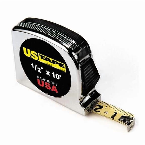 Us Tape 10 ft Tape Measures, 1/2 in Blade 56705