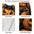 thumbnail image 4 of luoweisi Men's Beach Shorts Quick Dry Swim Trunks with Mesh Lining Halloween Pumpkin 2XL, 4 of 5