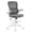 Gray, variant on Ktaxon Drafting Tall Office Chair with Flip-up Armrests, Adjustable Rolling Chair with Lumbar Support and Footrest, Breathable Mesh, Khaki