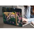thumbnail image 1 of KSK KAISHEK Plastic Hard Case Shell Cover Compatible 2022.0 Released MacBook Air 13.6 inchs Retina Display Touch ID + Black Keyboard Cover Model: A2681 Flower 1042, 1 of 5