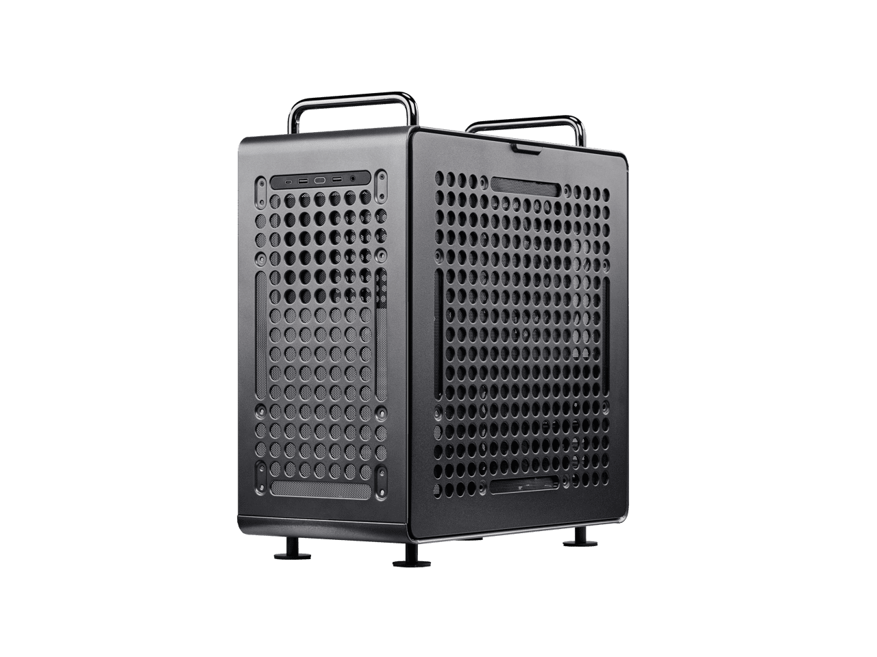 Cooler Master QUBE 540 High-Airflow ATX Mid-Tower Case, 415mm GPU Clearance Max, Designed Ready RTX 5090|RX 9070 XT, Tempered Glass, Modular & Customizable Design, Reversible I/O Panel - Stardust Iro