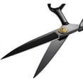 thumbnail image 3 of Tijeras de sastrería Ormromra tijeras de costura para zurdos 25,5 cm acero de alto carbono para cortar tela ropa cuero, 3 of 5