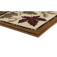 thumbnail image 5 of Nature Novelty 2' x 3' Beige and Crimson Polypropylene Indoor Area Rug, 5 of 7