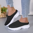 thumbnail image 2 of asddcavvf Dames Simple Rétro Couleur Unie Surface en Maille Respirante Confortable Course Grande S, 2 of 7