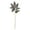 Silver, variant on Vickerman 20" Silver Pointed Pearl Poinsettia Artificial Christmas Stem, Pack of 3