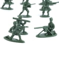 thumbnail image 6 of Sijiali 100Pcs/Pack Military Plastic Soldiers Army Action Figures Toy Collection Gift, 6 of 10
