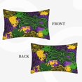 thumbnail image 4 of Junzan Mardi Gras7 Pillow Cases Standard Size, With Envelope Closure Bed Pillow Cases,16"X24" Inches, 4 of 9