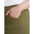 thumbnail image 4 of JMS Just My Size by Hanes Women's Plus Size Pull On 2 Pocket Stretch Capri, Sizes 0X-4X, 4 of 4
