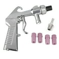 thumbnail image 2 of Sandblaster Air Part Abrasive Sandblasting Gun Sand Blaster W/ 4 Ceramic Nozzle, 2 of 3