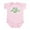Petal Pink, variant on CafePress - Lucky Gold Panning Infant Bodysuit - Baby Light Bodysuit, Size Newborn - 24 Months