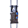 Crutcheze USA Made Crutch Bag - Lightweight Pouch for Crutches 3 Pockets