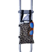 Crutcheze USA Made Crutch Bag - Lightweight Pouch for Crutches 3 Pockets