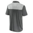 thumbnail image 3 of Men's Fanatics Gray Tennessee Titans Long Shot Polo, 3 of 3