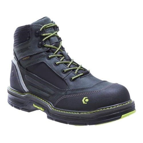 wolverine men's overman nano toe 6 inch wpf contour welt work boot