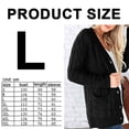 thumbnail image 4 of Cardigan for Women Fall Fashion Open Front Casual Knit Cardigans Loose Slouchy Oversized Wrap Chunky Sweaters Coat with Pockets, 4 of 5