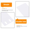 thumbnail image 3 of SHOWERORO 50Pcs Waterproof PVC Cable Identification Tags White Wire Number Labels for Cable Tags, 3 of 8