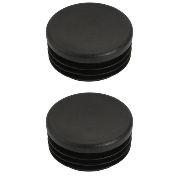 2 Pcs Chair Table Leg Plastic Cap Round Tube Insert Fit 45mm Pipe Outer Dia