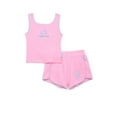 thumbnail image 5 of Hello Kitty Toddler Girls Embroidered Tank Top and Shorts Set, 2-Piece, Sizes 12M-3T, 5 of 7