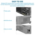 thumbnail image 3 of Ruiboury For DSO2C10 100MHz 2CH Digital Storage Oscilloscope Gray AC110-240V Signal Generation Oscilloscope for Industry Testing Storing No.2, 3 of 8