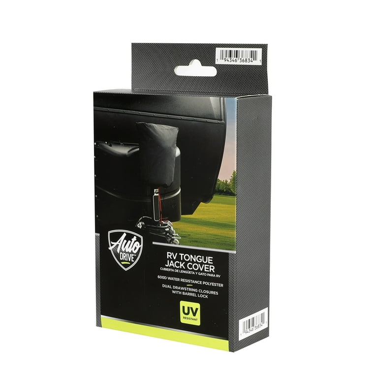 Stromberg Carlson JET-01 Jack Head Vinyl Cover With Drawstring - Protective Cover For RV/Trailer Stabilizer Jacks 3 thumbnail image