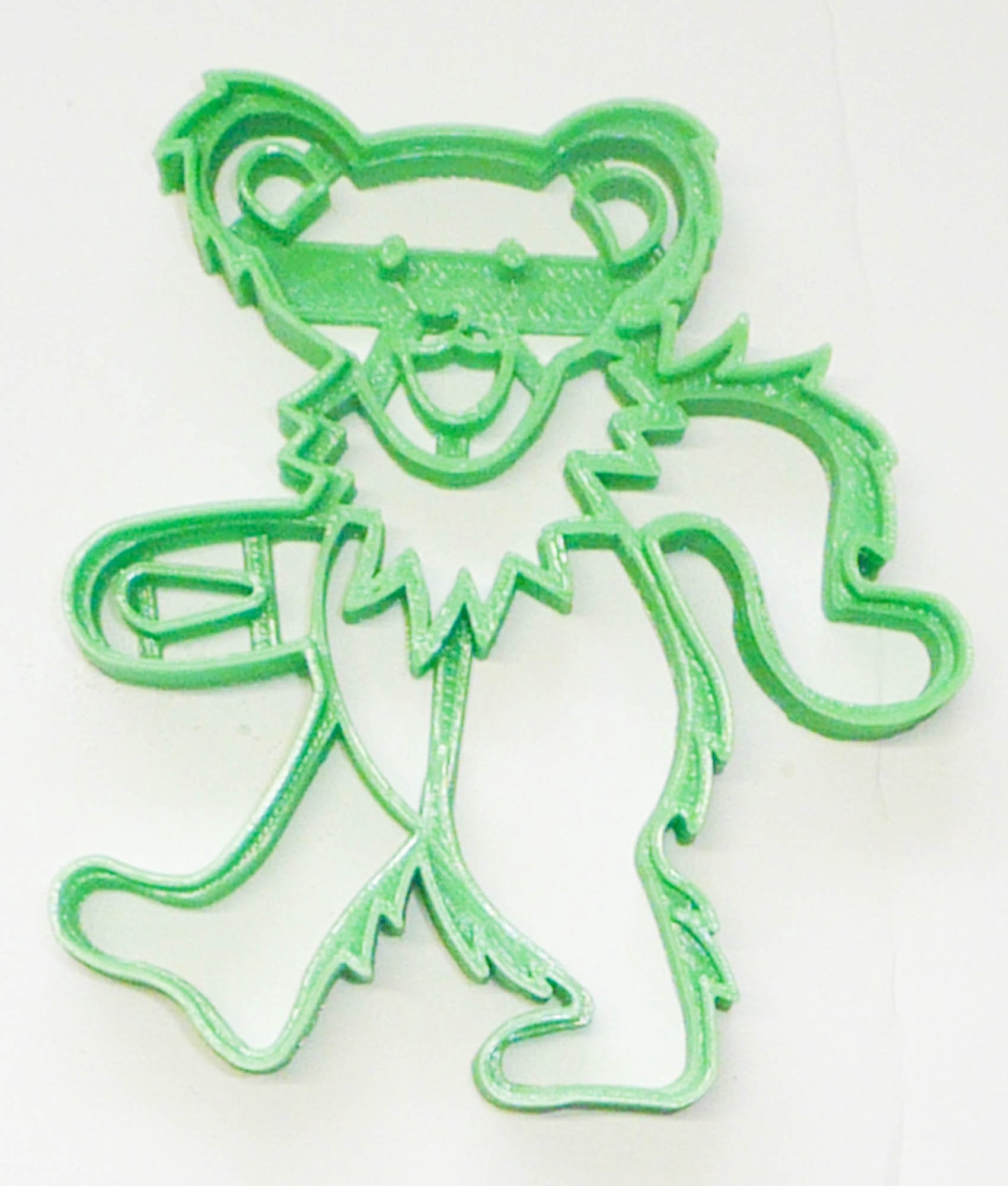 Jerry Garcia Dancing Teddy Bear 1960s Rock Music Cookie Cutter USA ...