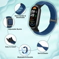thumbnail image 7 of KBYKO Braided Elastic Bands Compatible with Xiaomi Smart Band 10/9/8, Soft Nylon Strap Adjustable Replacement Wristband for Women Men, 7 of 7