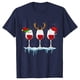 thumbnail image 3 of Camisetas navideñas de vino para mujer, ropa, camisetas divertidas de dibujos animados, camiseta de moda Kawaii, camisetas coreanas para mujer, camisetas navideñas para vino, 3 of 5