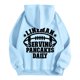 thumbnail image 4 of MHFRRA Sudadera con Capucha Informal para Hombre, Estilo Holgada, con Estampado, para El Día Del Partido de Fútbol, Cómoda y Cálida para Uso Diario En Otoño E Invierno Azul cielo, 4 of 4