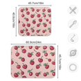 thumbnail image 5 of Yayeee Dish Drying Mat for Kitchen Counter Ultra Absorbent Easy Clean Pad 18x16", Cherries Pattern, 5 of 7