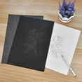 thumbnail image 1 of 100 Pcs Papier Carbone A4 Noir Graphite Réutilisable; Surfaces d'Art Réutilisables pour Transfert et Peinture, 1 of 7