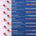 thumbnail image 2 of Juego de brocas para uñas Depvko, 21 piezas, con funda para manicura, 2 of 7