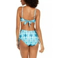 thumbnail image 5 of Sundazed BLUE TIE-DYE Tied and True Printed Becky Bikini Top, US 32D, UK 32D, 5 of 5