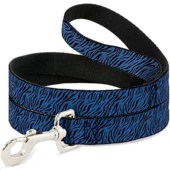 Buckle-Down "Zebra 2 Turquoise" Dog Leash